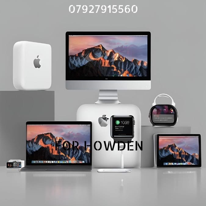 Apple devices, including an iMac, MacBook and iPad, repaired in Howden