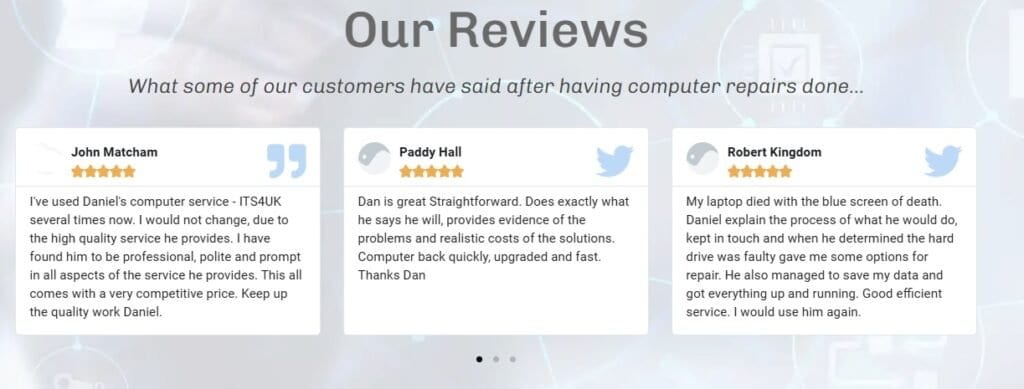 reviews Computer service near Howden